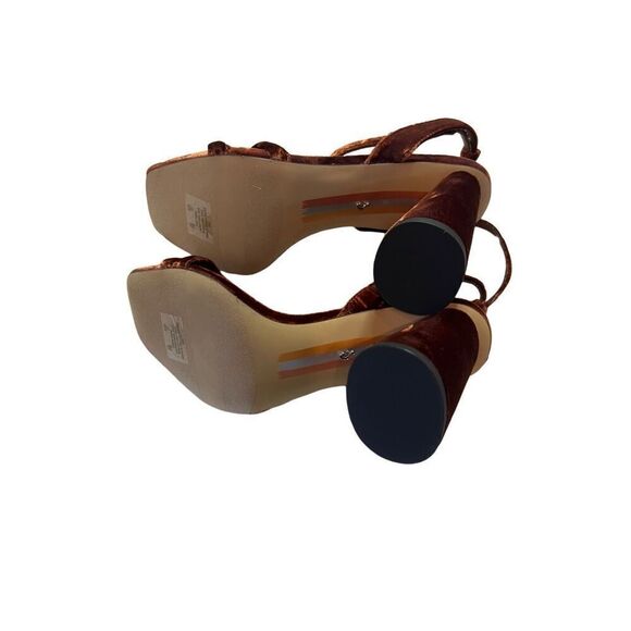 Sam Edelman Women's Warm Copper Kia Block Heeled Sandal Size 7M (NWOT) - Picture 3 of 5